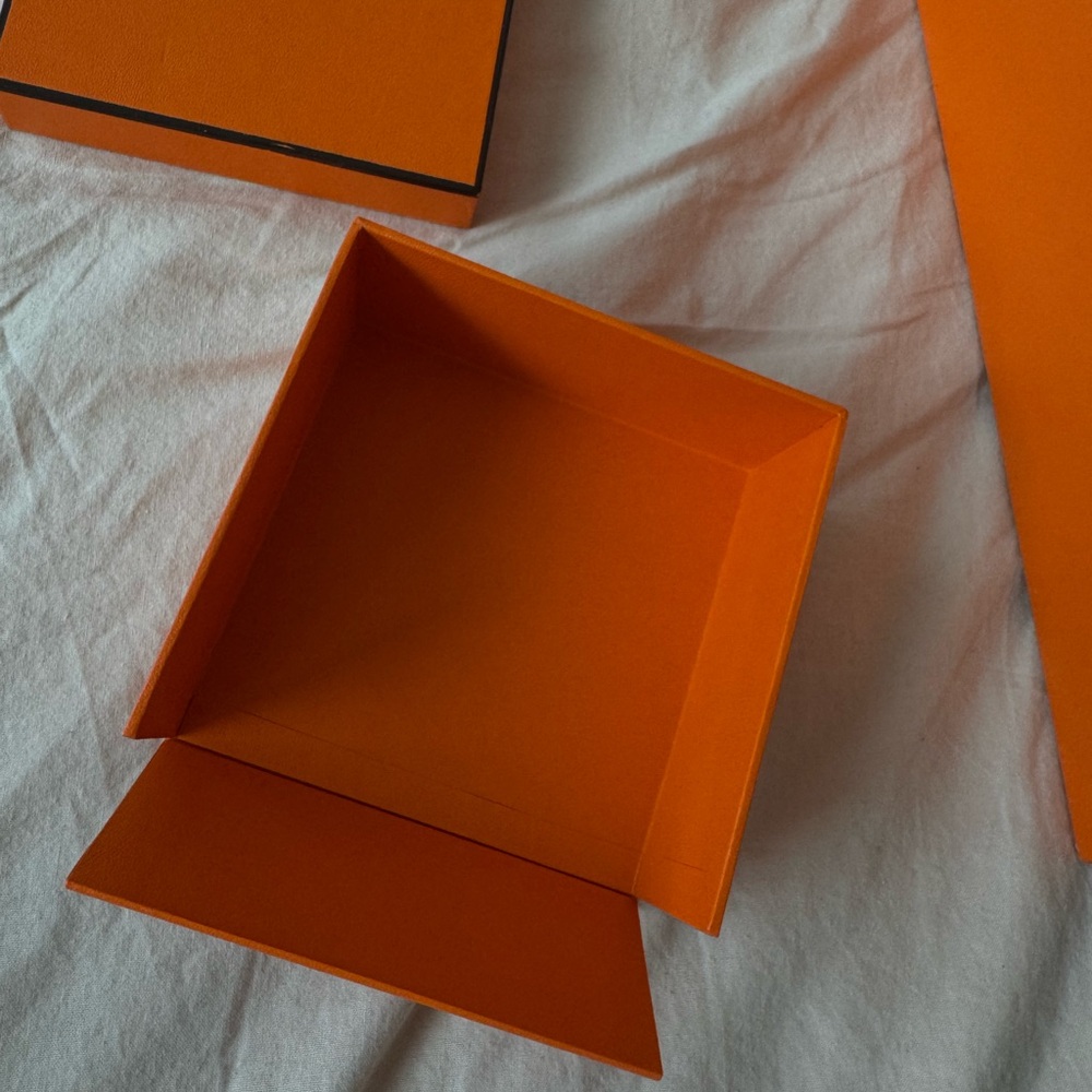 Hermes Orange Storage Box Set - Picture 5 of 8